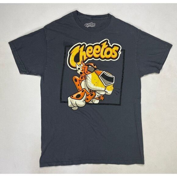Cheetos Chester Cheetah Graphic T-shirt Women Medium Gray - Picture 1 of 5